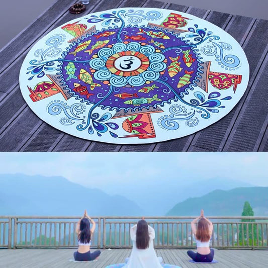 Exercise Yoga Mat Meditation Pad Carpet Cushion Pad